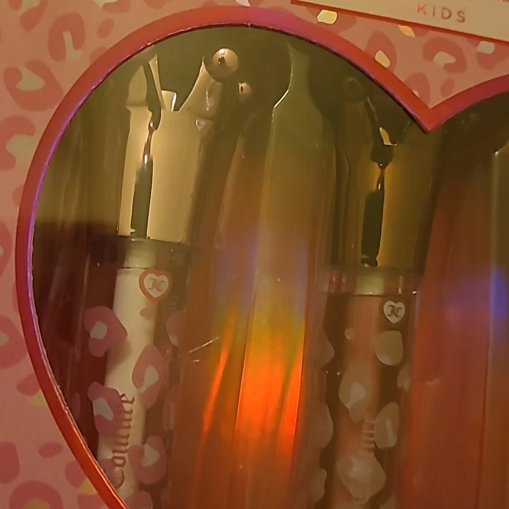 Juicy Couture Pink Leopard Lip Gloss Set